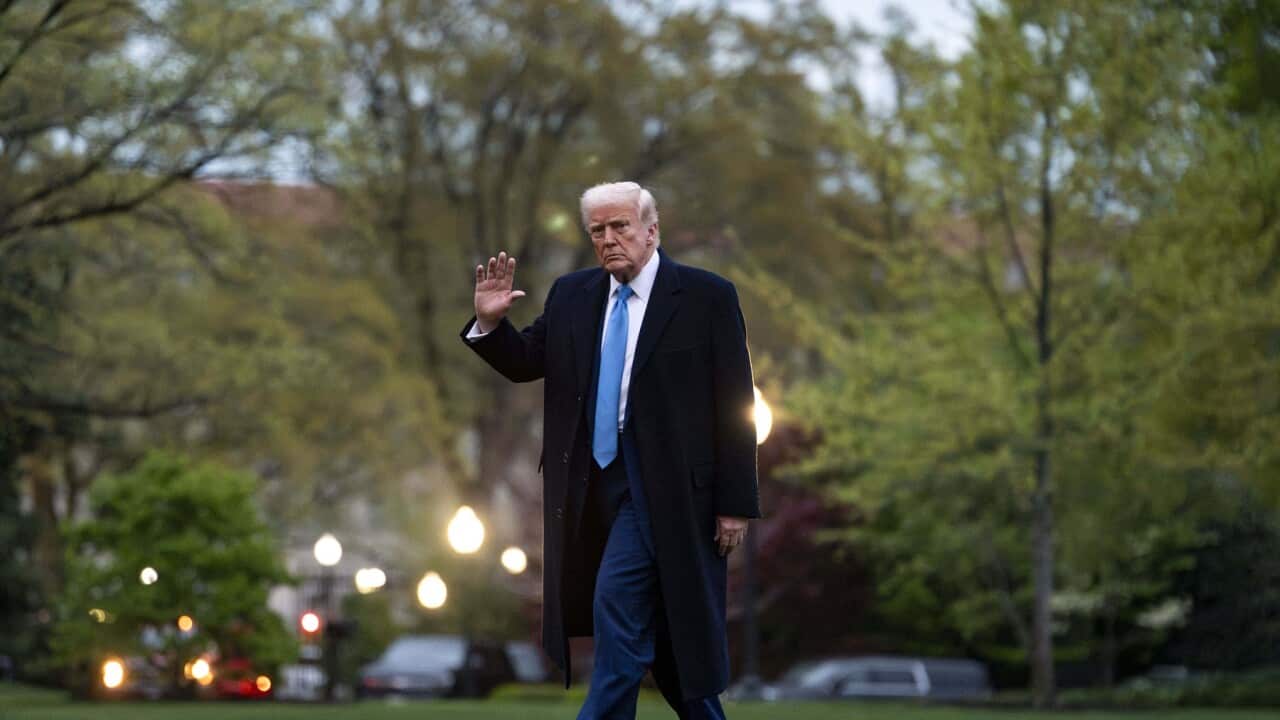 US President Donald Trump (AAP).