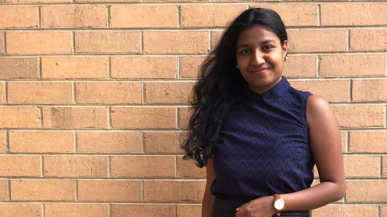 Hashwina Vimalarajan says she hopes by sharing her story it encourages others to do the same.