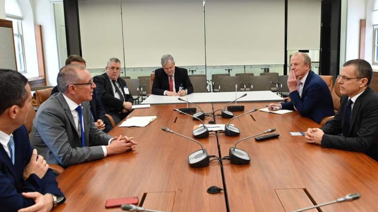 The SA Premier meets with GFG alliance representatives.