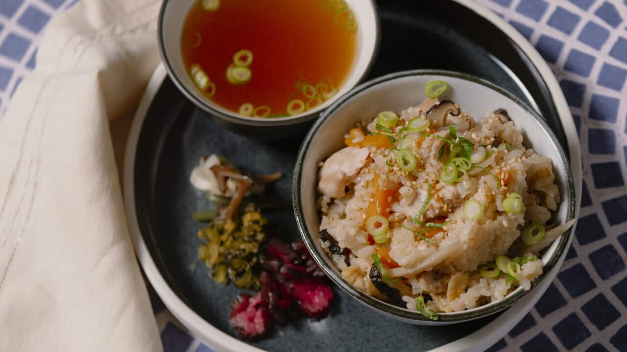 Japanese mixed rice