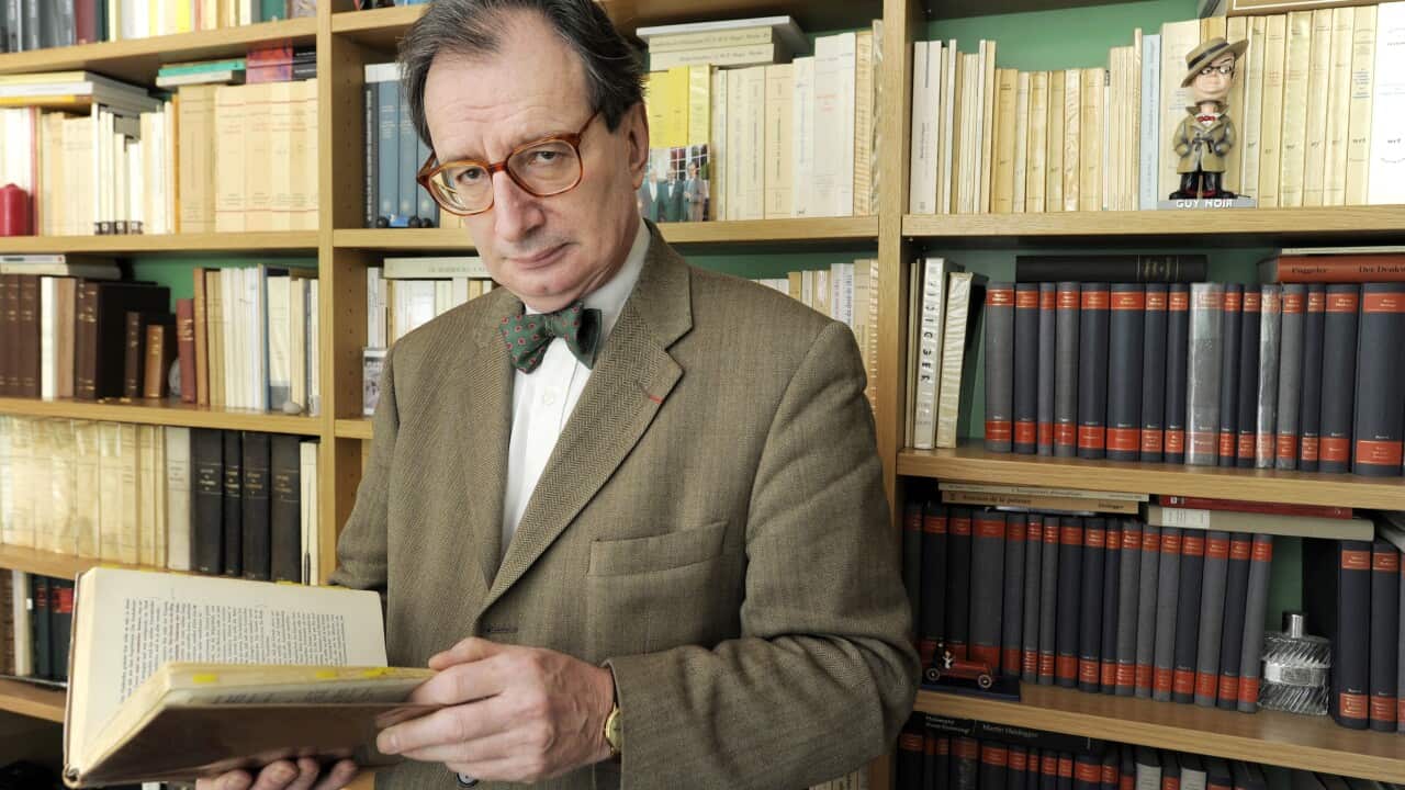 Jean-Luc Marion, claimed catholic philosopher, close to Monseigneur Lustiger to whom he succeeds the Academie Francaise on January 21st, 2010.