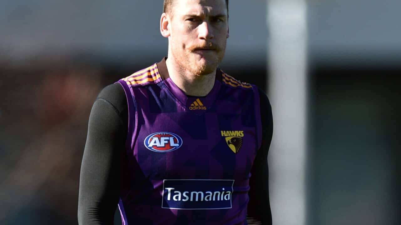 Hawthorn Hawks player Jarryd Roughead