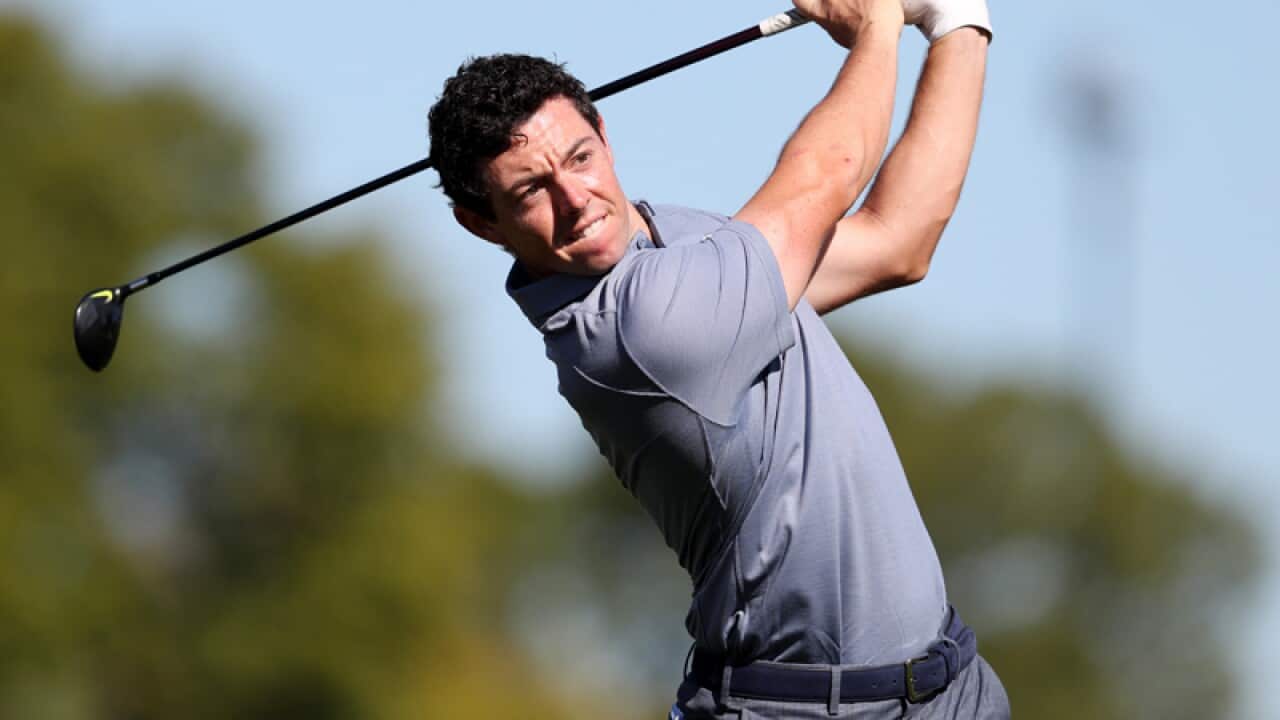 Golfer Rory McIlroy