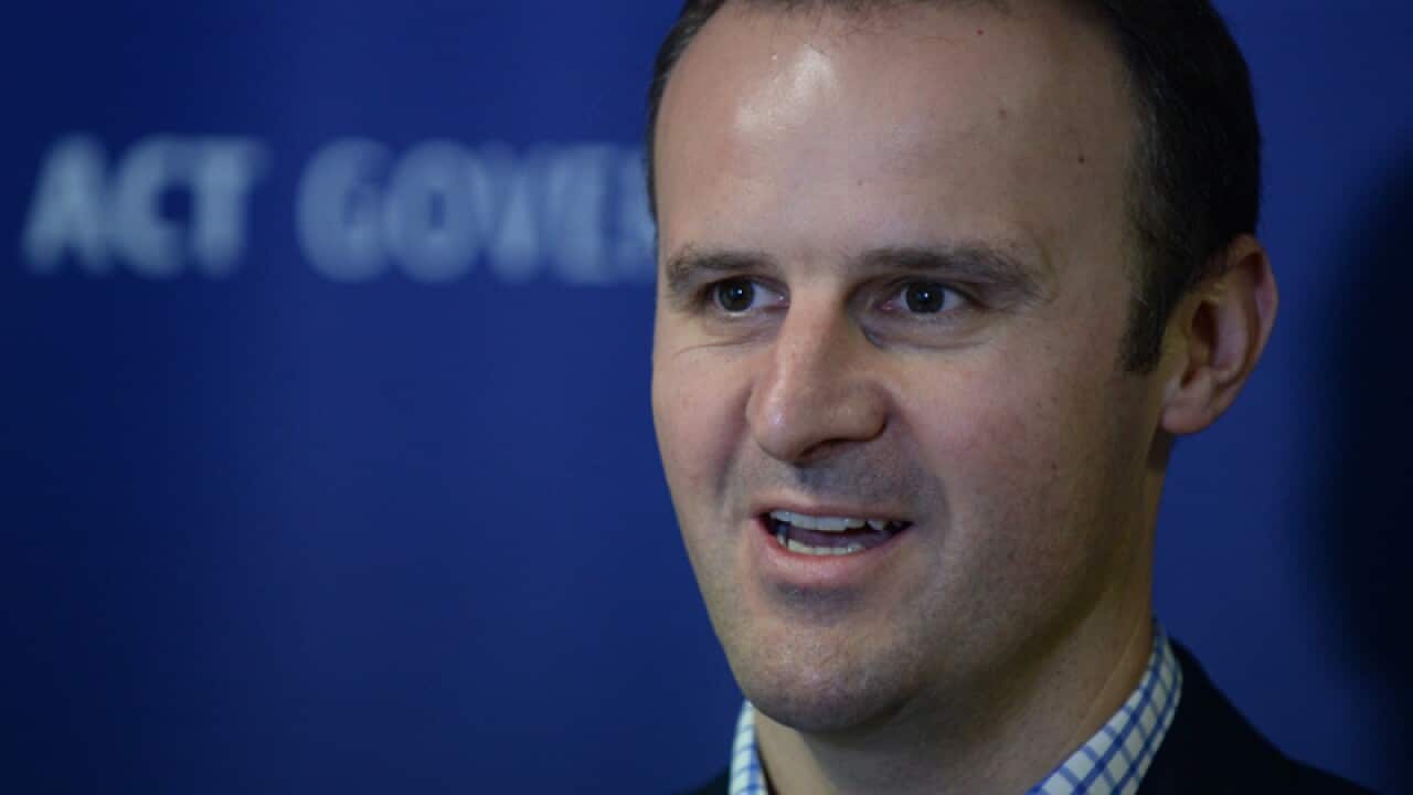 ACT treasurer Andrew Barr