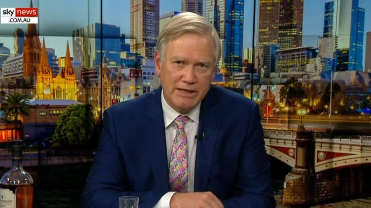 Andrew Bolt during his on-air apology.