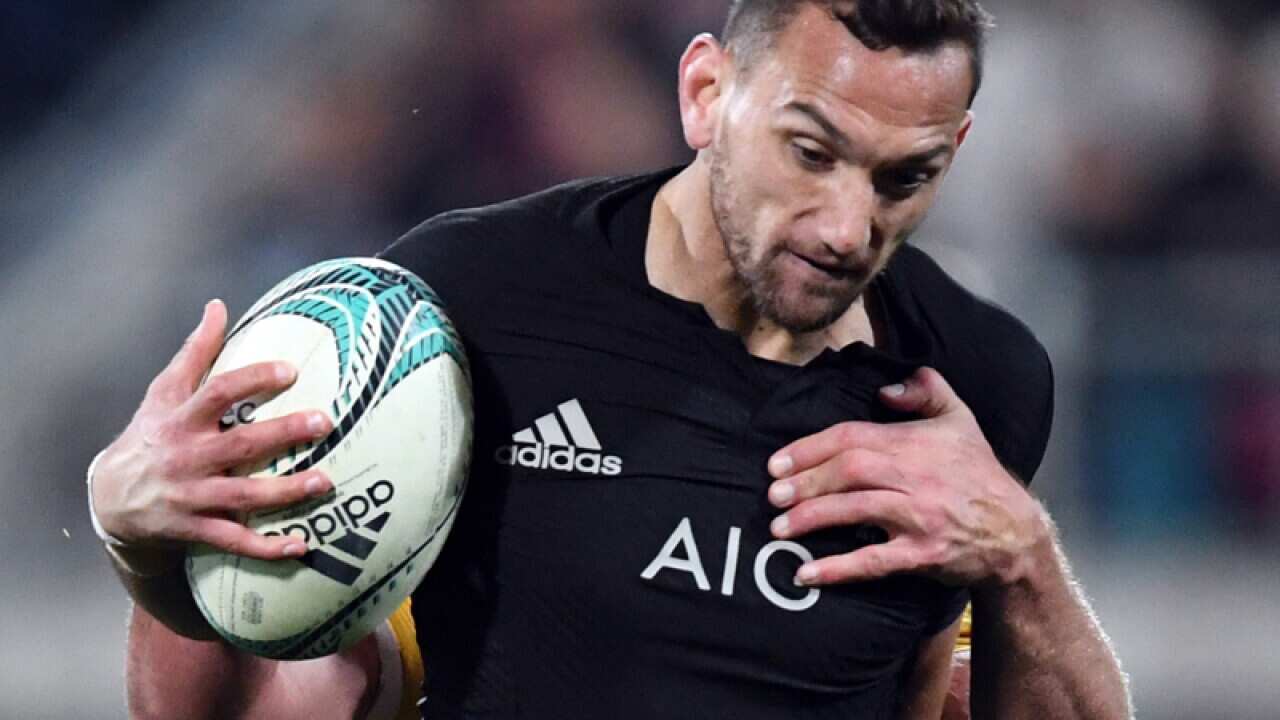Aaron Cruden of New Zealand