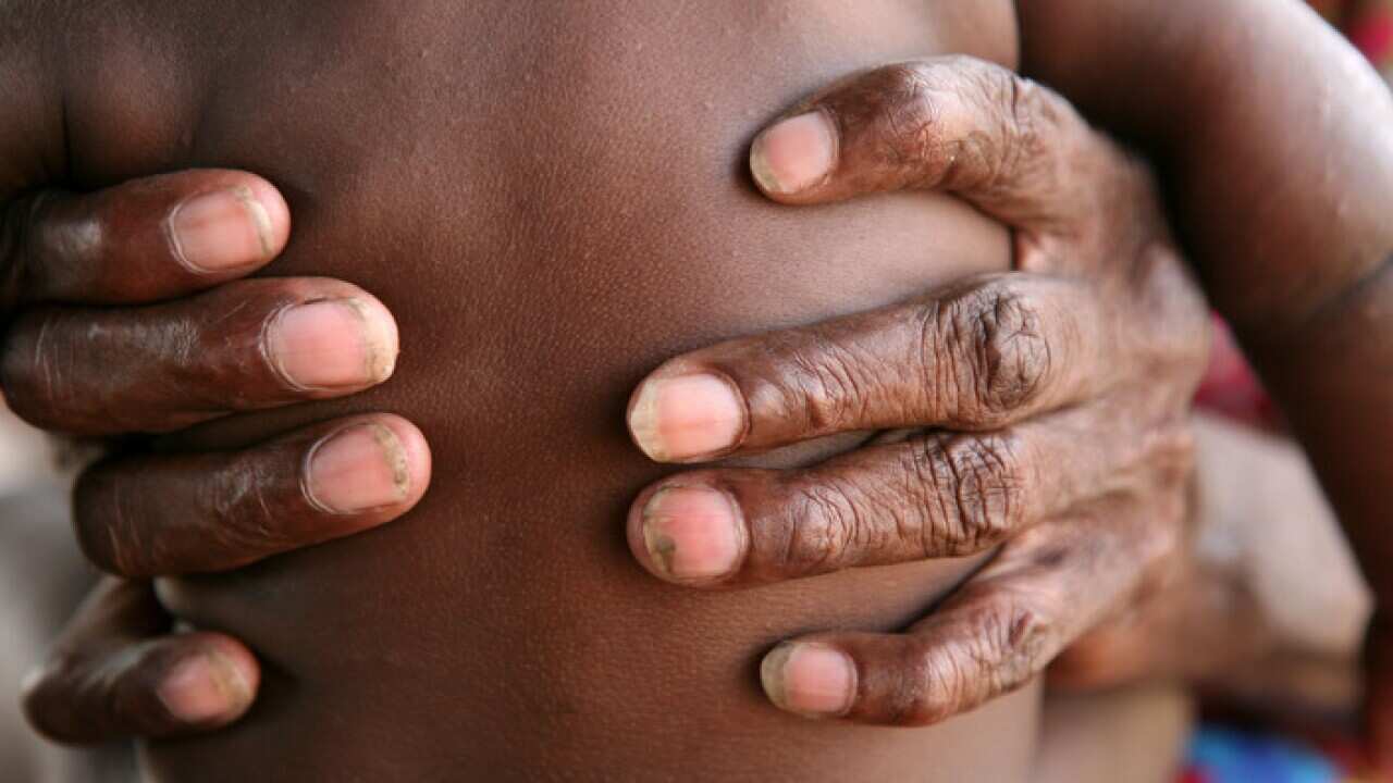 At Hoppy's town camp, Alice Springs.