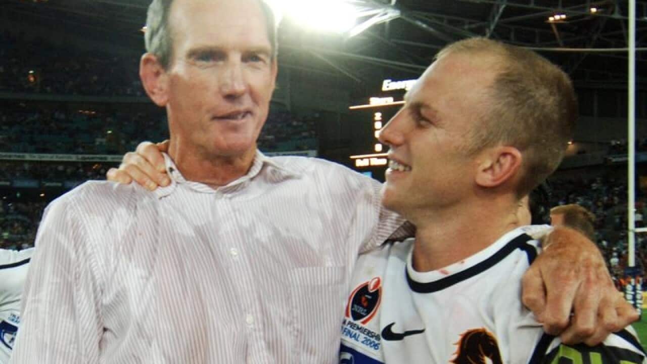 Wayne Bennett and Darren Lockyer