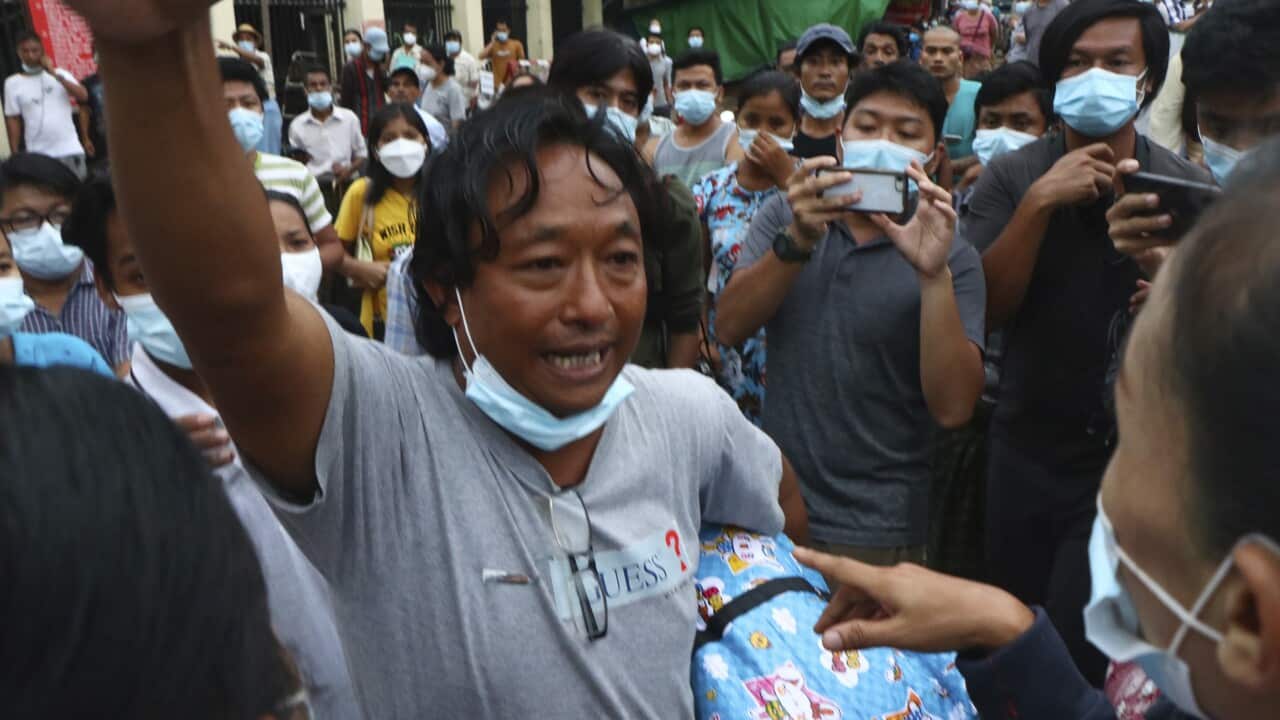 Myanmar authorities released more than 2,000 anti-coup protesters from prisons across the country.