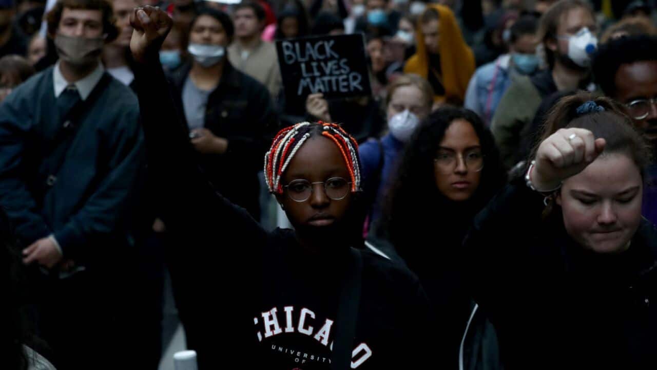 Auckland Black Lives MattProtestors march down Queen Street on June 1, 2020 in Auckland, New Zealand. er Rally Held In Solidarity With U.S. Marches