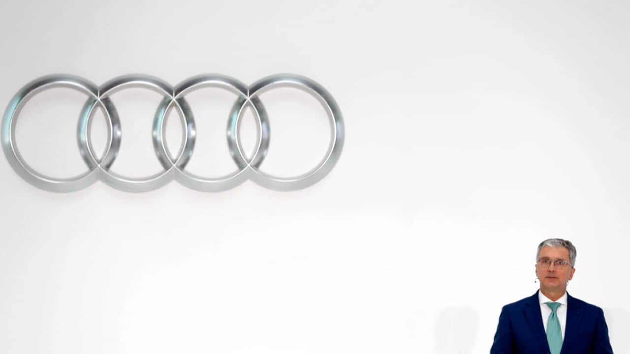 File photo of Rupert Stadler, CEO of German car producer Audi.