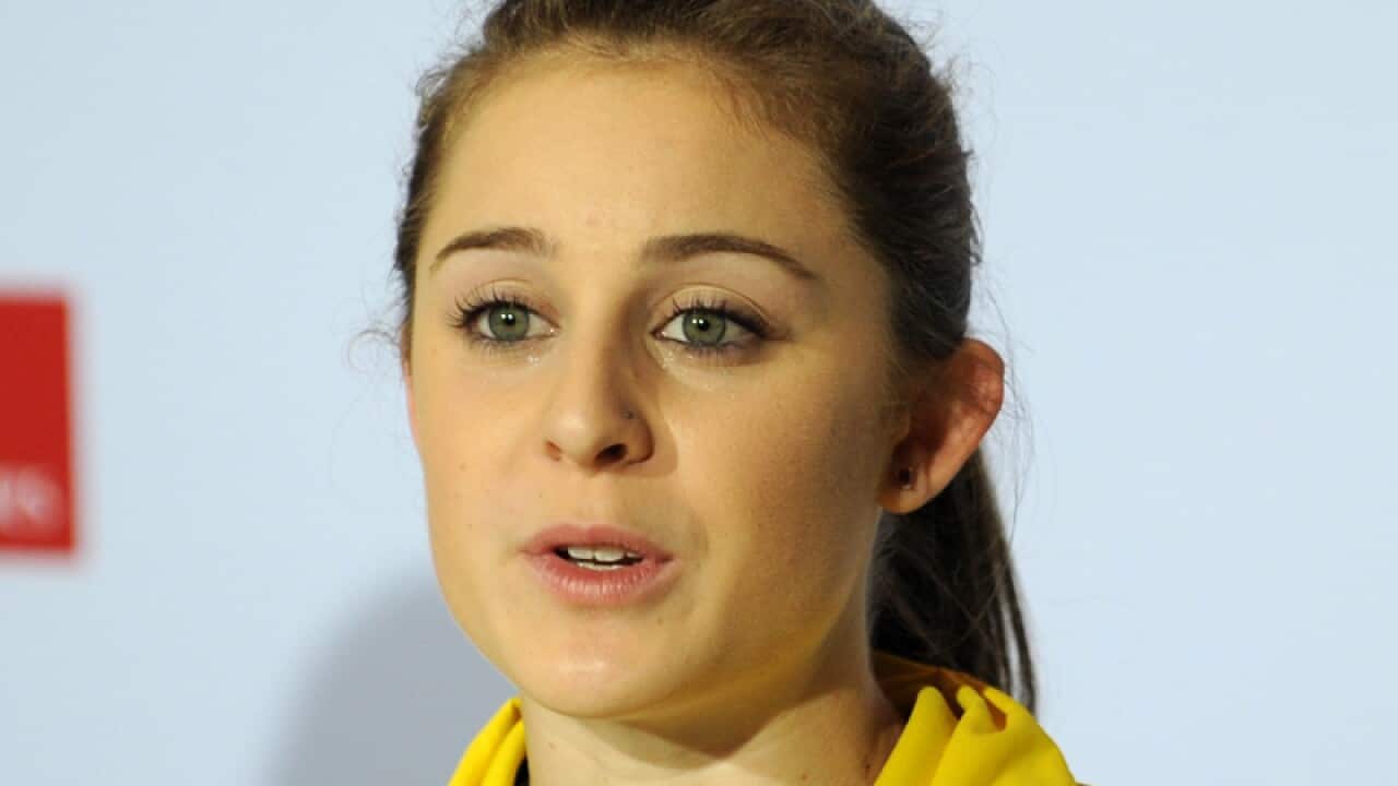 Veteran gymnast Lauren Mitchell