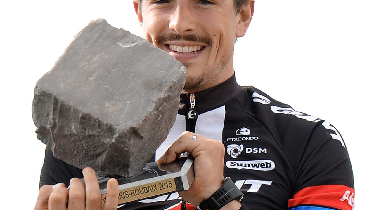 John Degenkolb won the Paris-Roubaix in April 2015