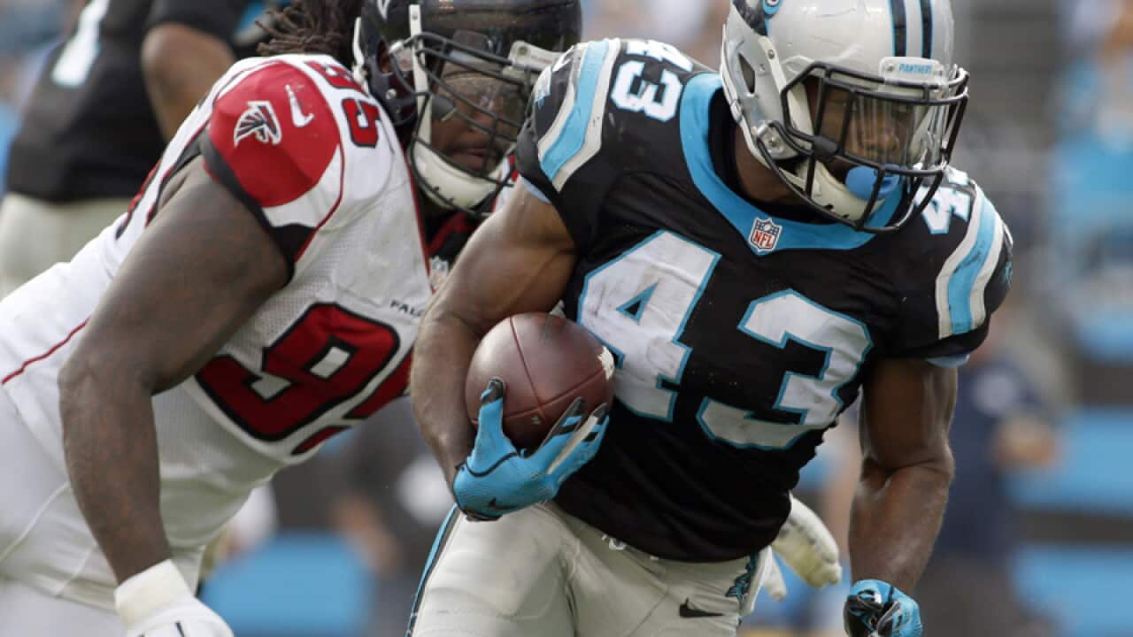 Carolina Panthers' Fozzy Whittaker