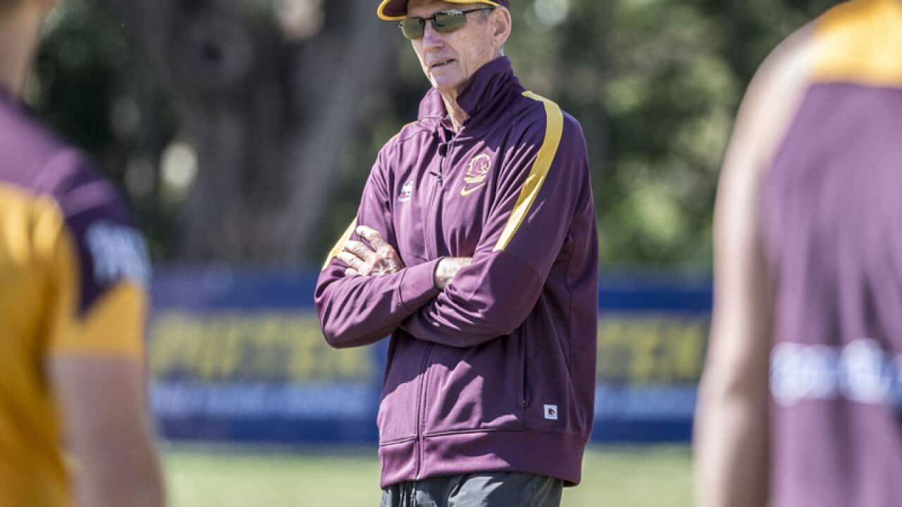 Coach Wayne Bennett.
