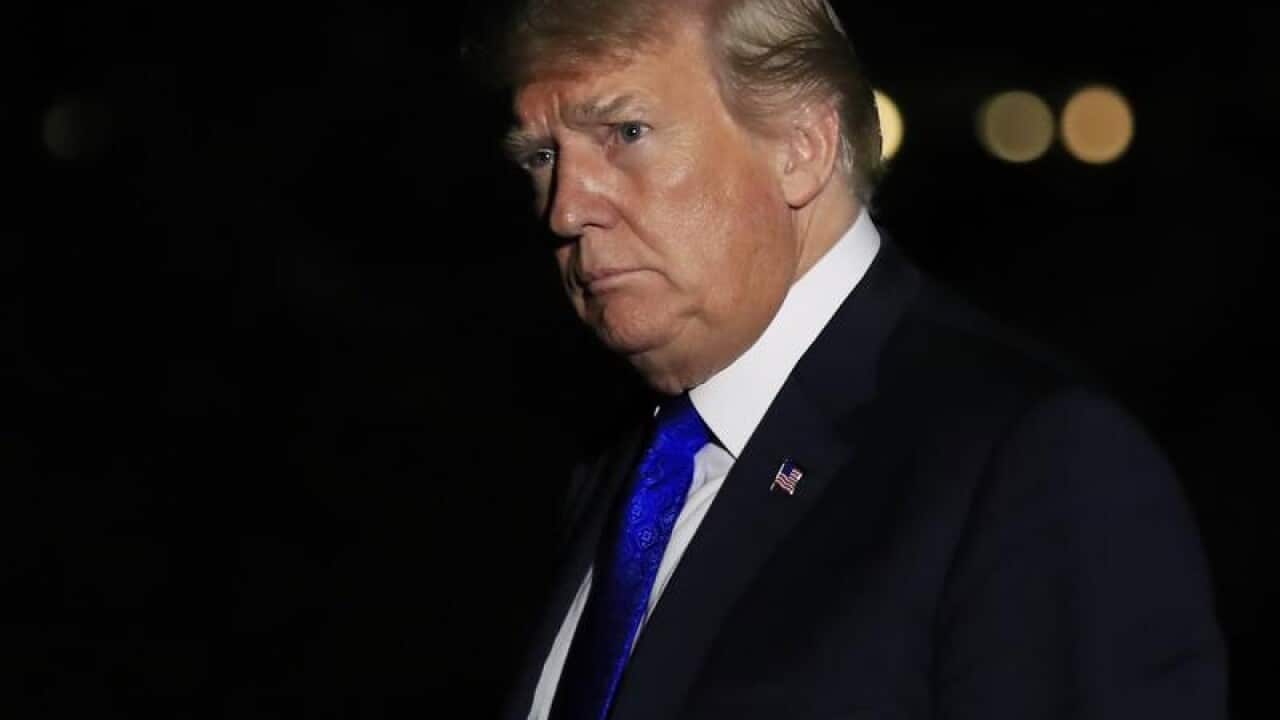 US President Donald Trump