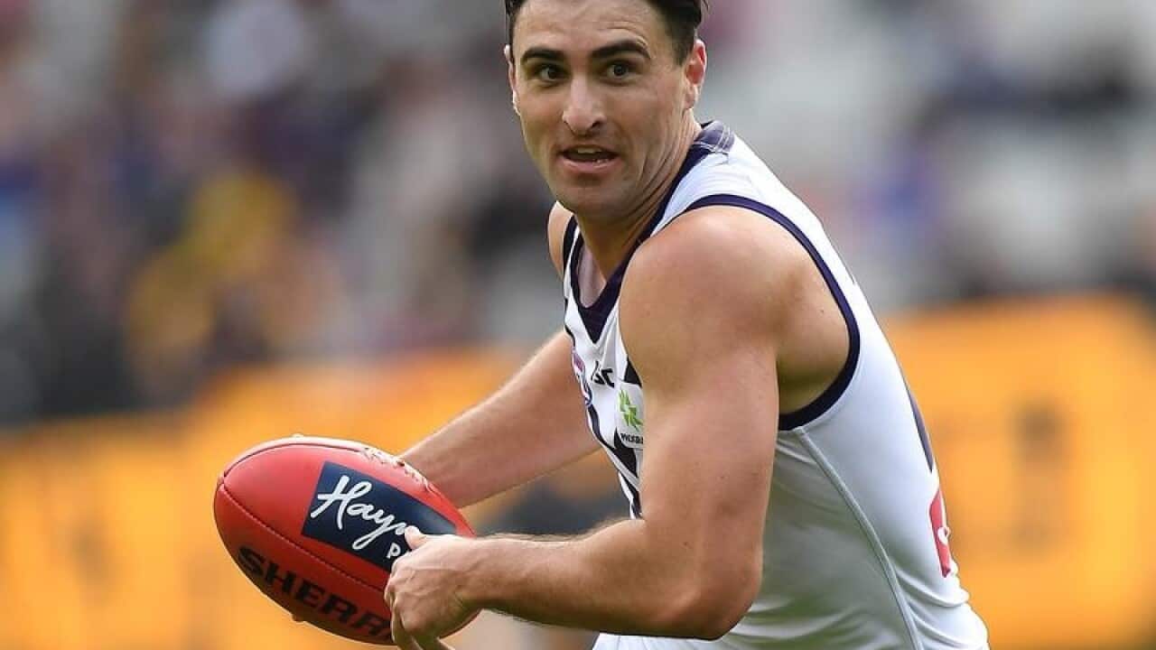 Shane Kersten of the Dockers.
