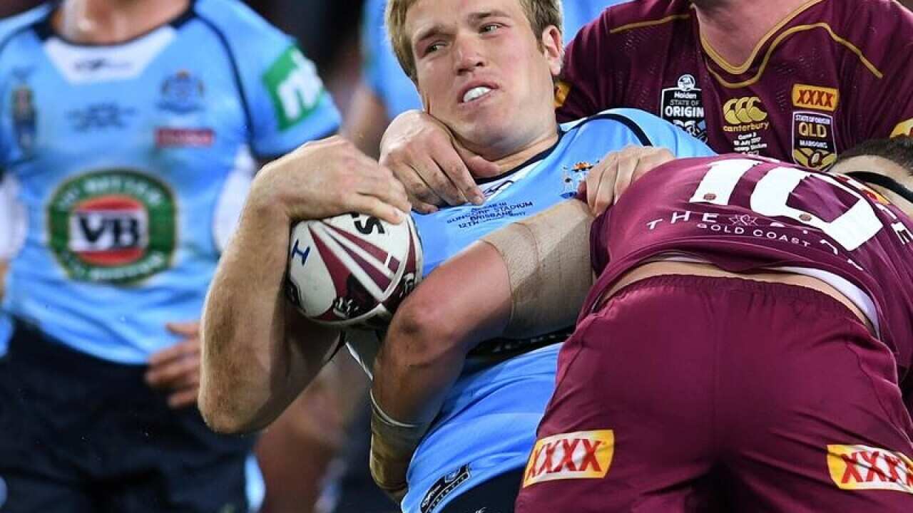 Jake Trbojevic of the NSW Blues