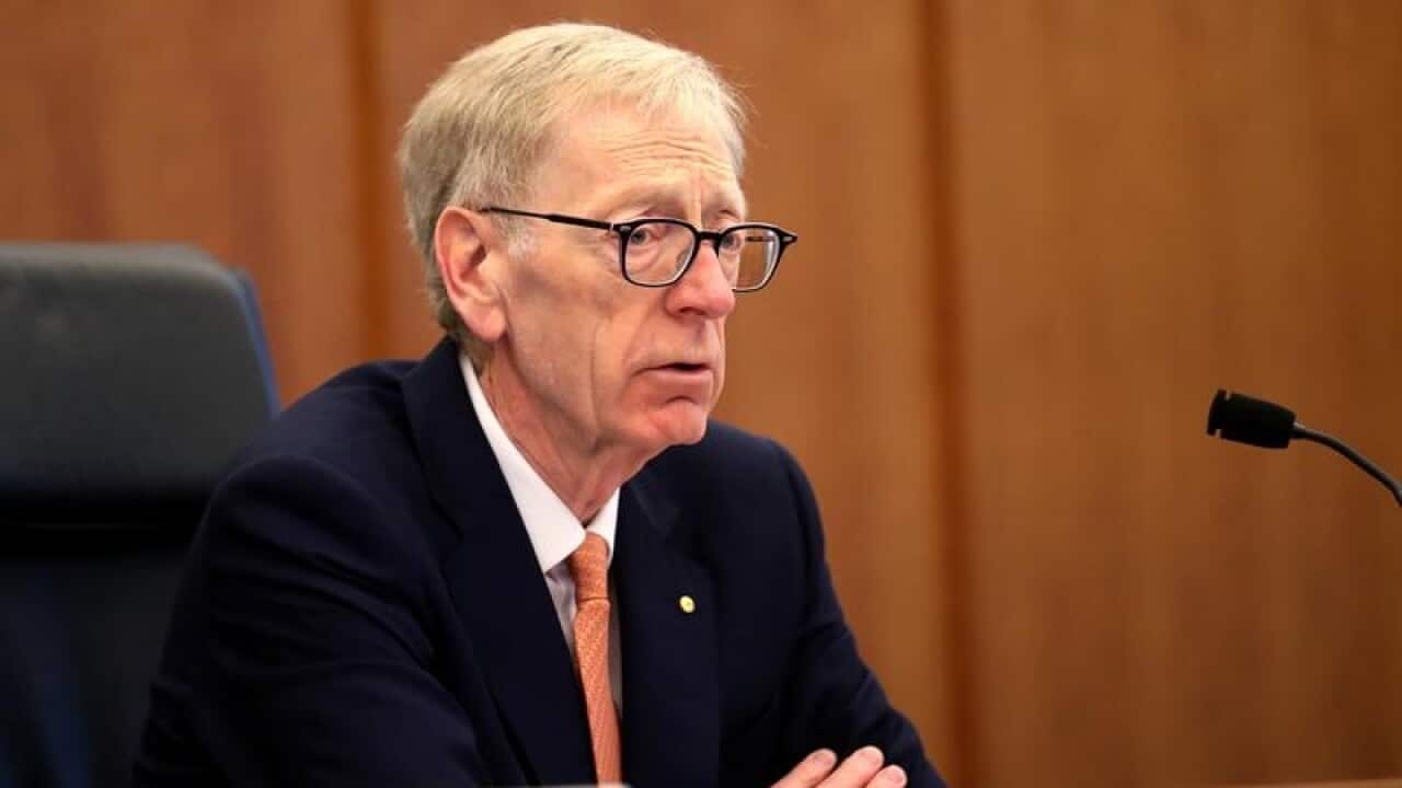 Commissioner Kenneth Hayne makes his opening statements