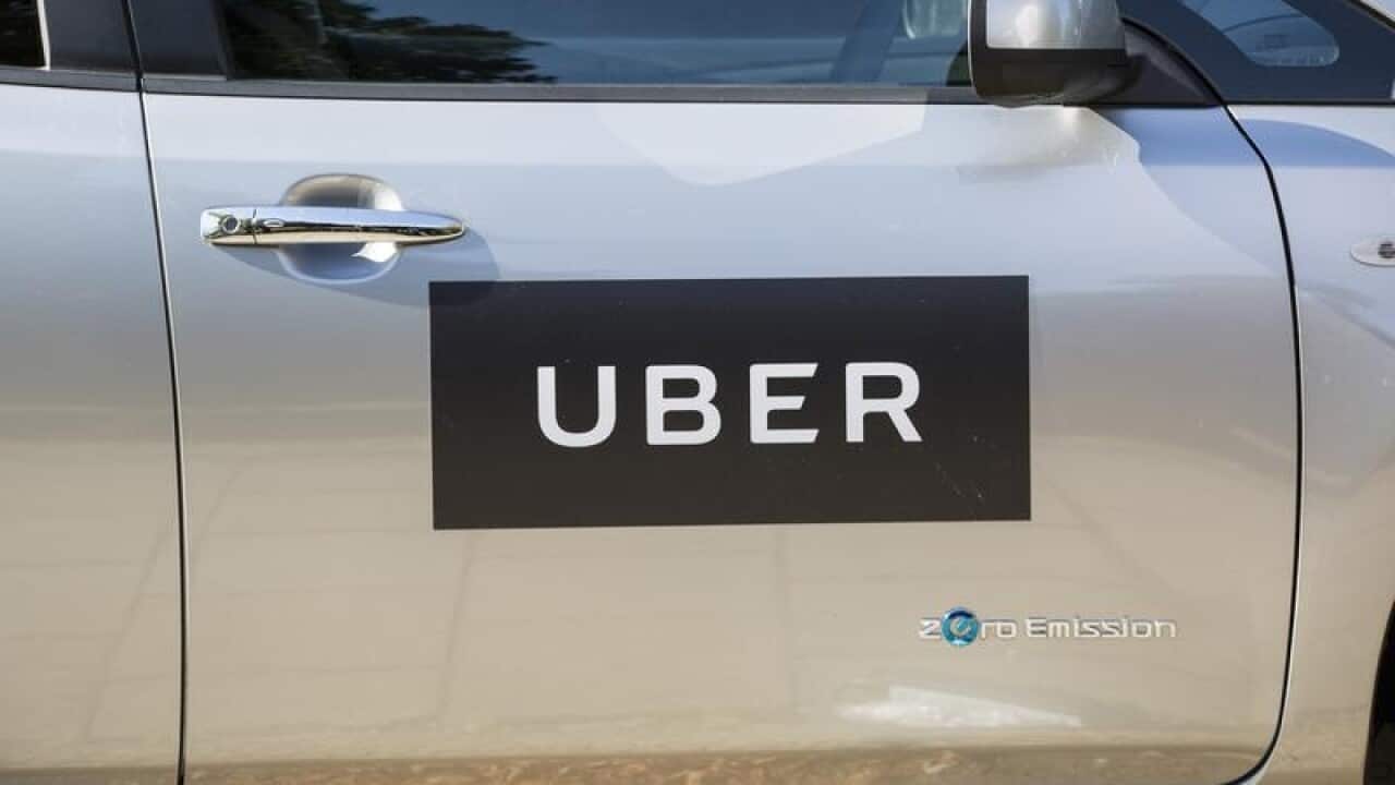 Uber car