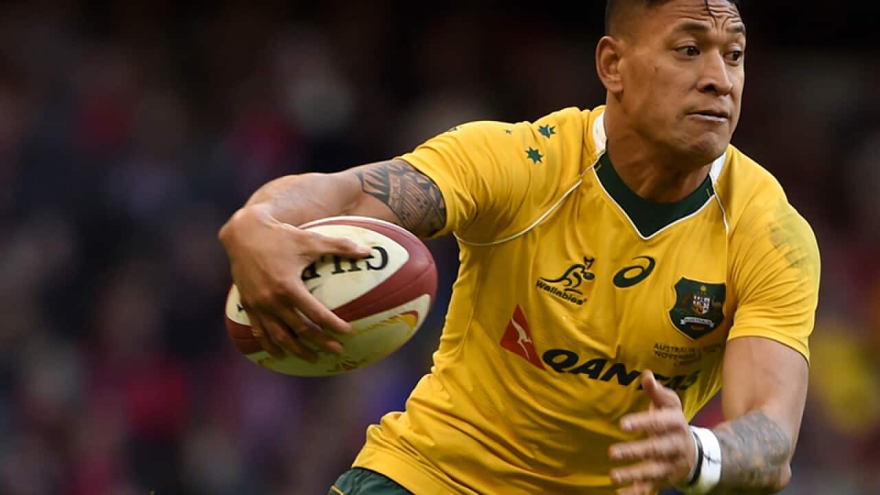 Israel Folau, Australia.