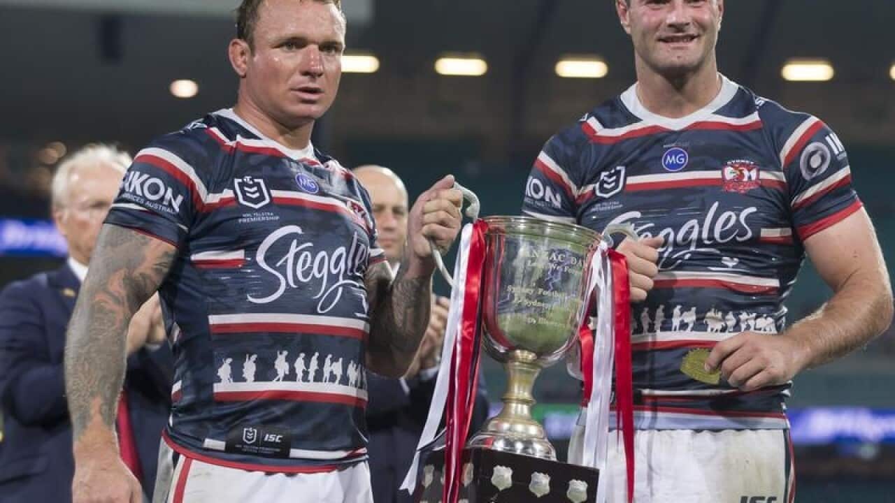 NRL ROOSTERS DRAGONS