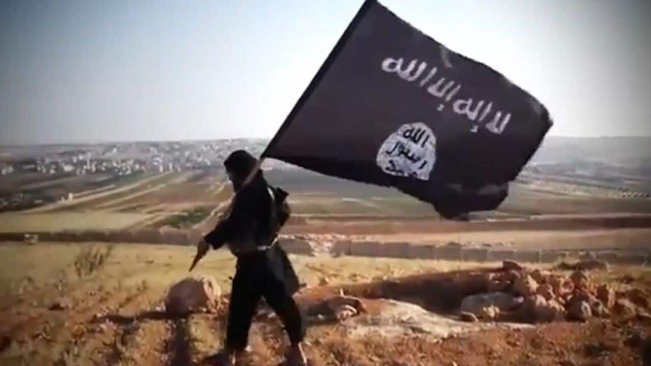 Islamic State flag in Iraq