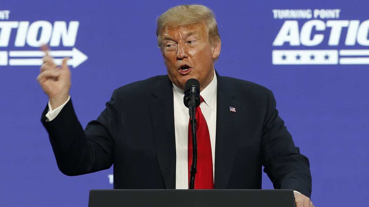 President Donald Trump has placed visa restrictions on Chinese officials over Hong Kong.