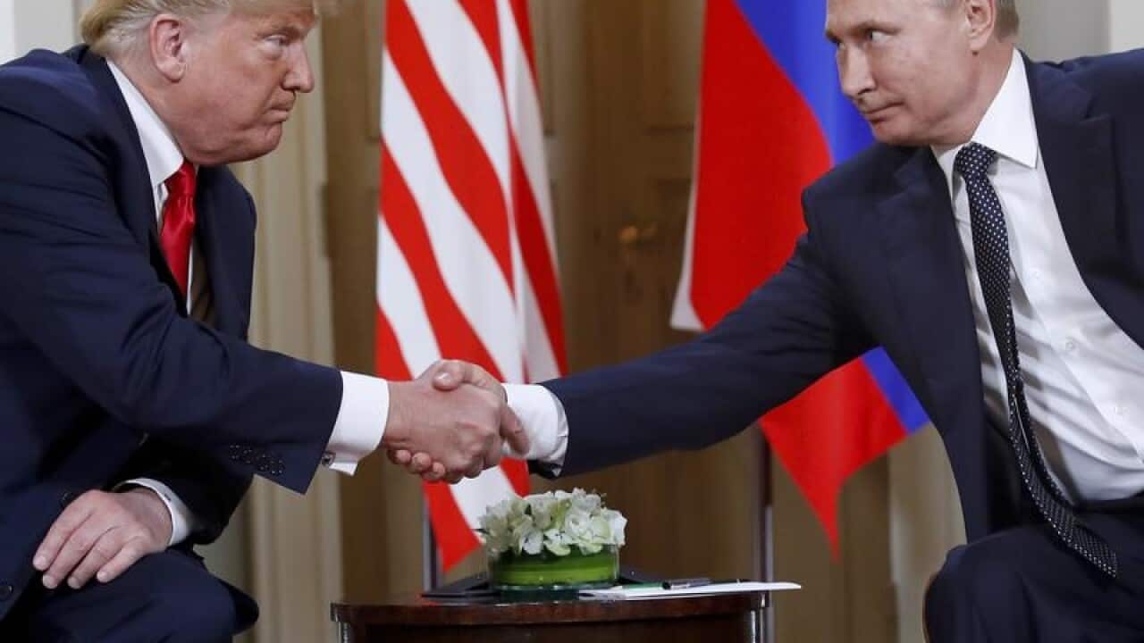 U.S. President Donald Trump and Russian President Vladimir Putin