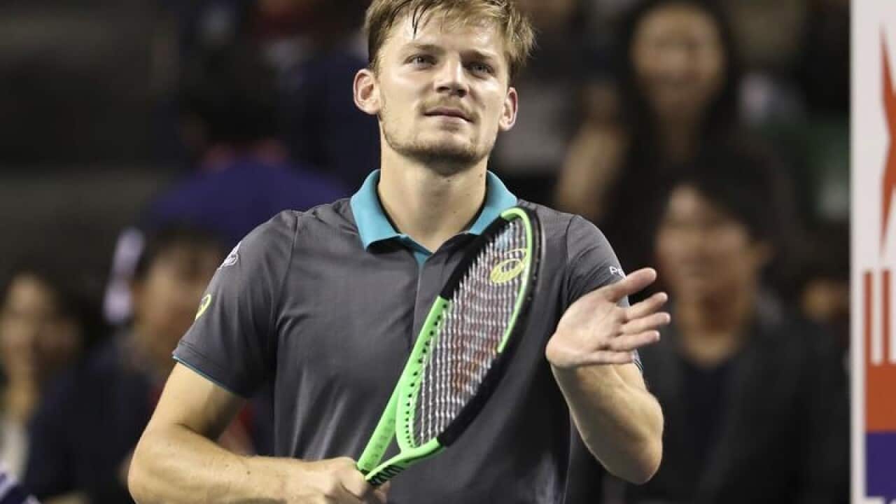 Belgian David Goffin