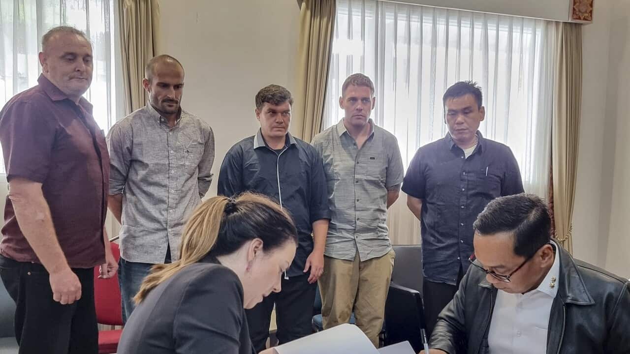 Remaining 'Bali Nine' members return to Australia