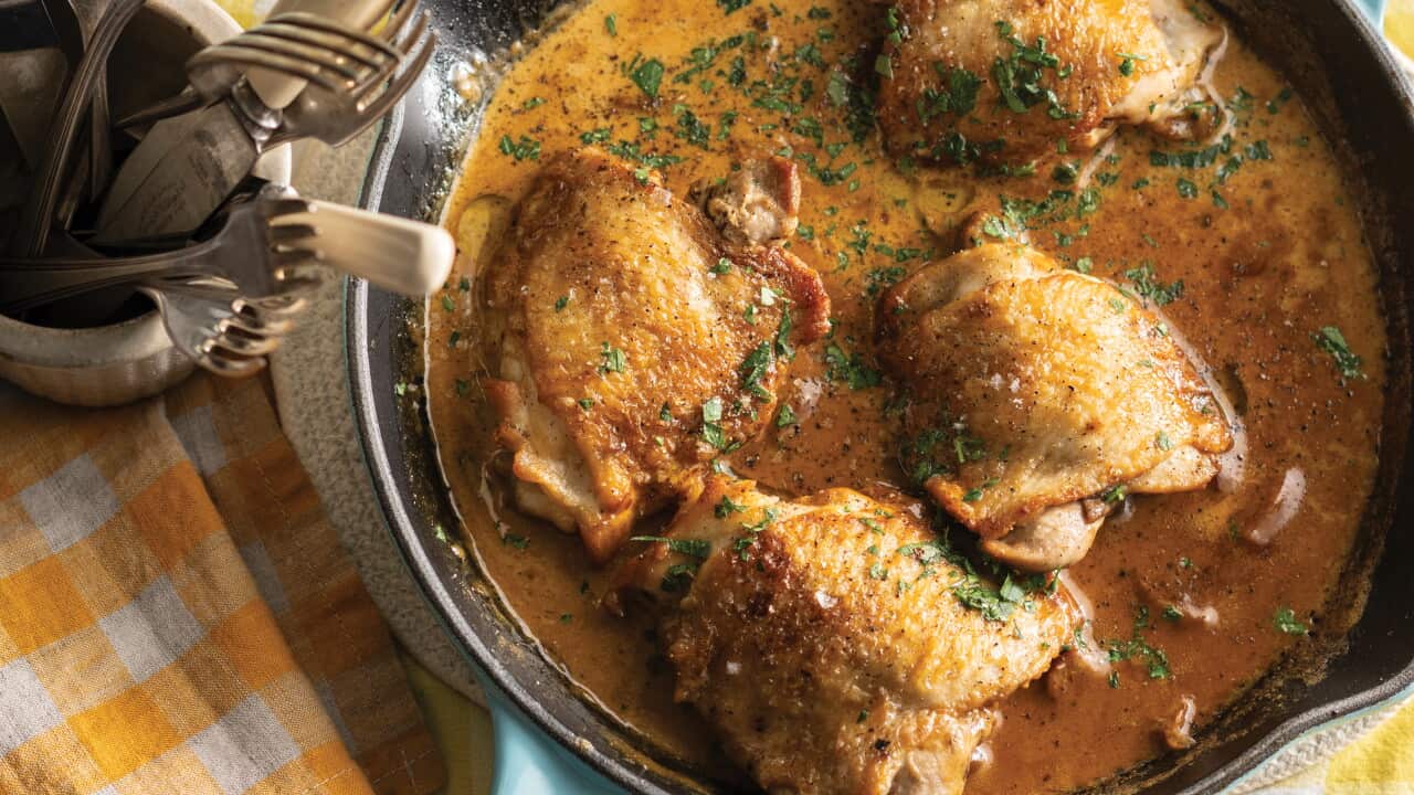 Creamy garlic chicken