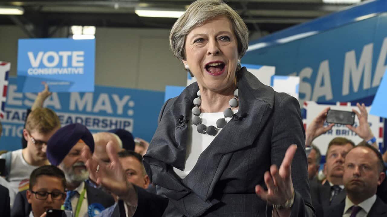 British Prime Minister Theresa May