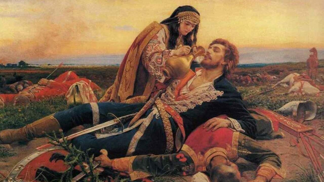 Uroš Predić's Kosovo Maiden