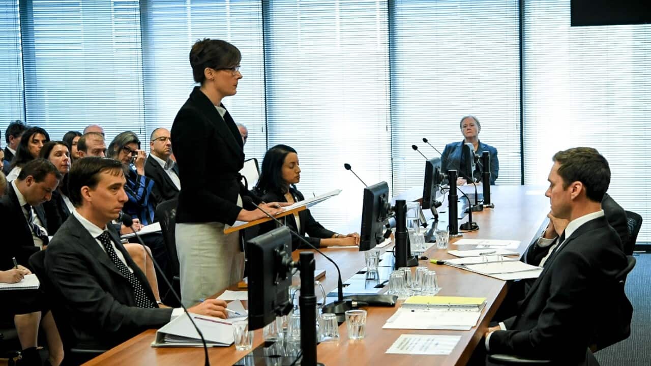 File: Senior Counsel Rowena Orr speaks at the Royal Commission.