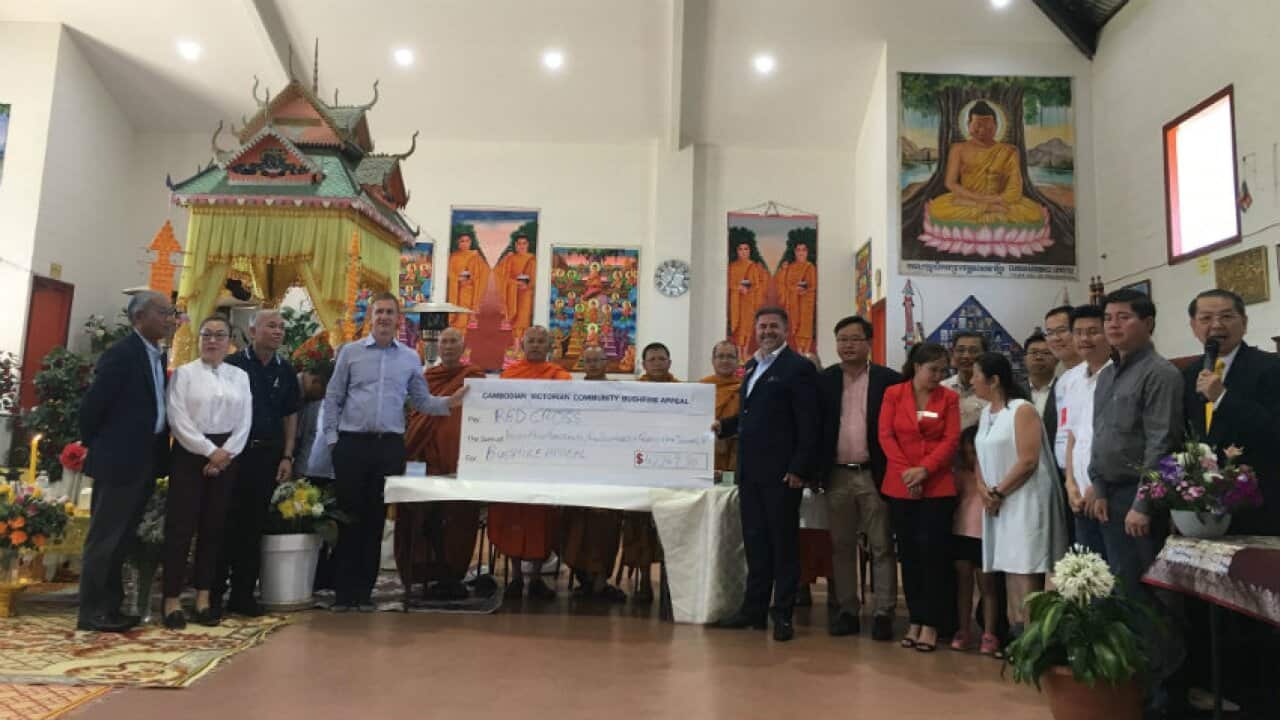 Cambodian Victorian community raising money for Bushfire