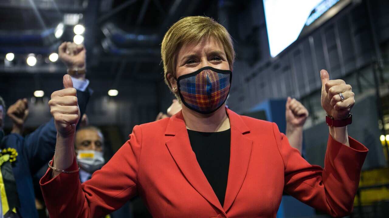 Scotland's First Minister and leader of the Scottish National Party (SNP), Nicola Sturgeon.