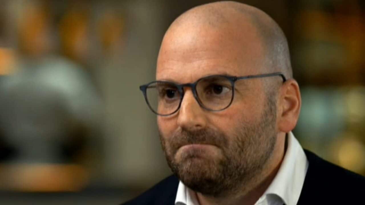 Celebrity chef George Calombaris on Wednesday.