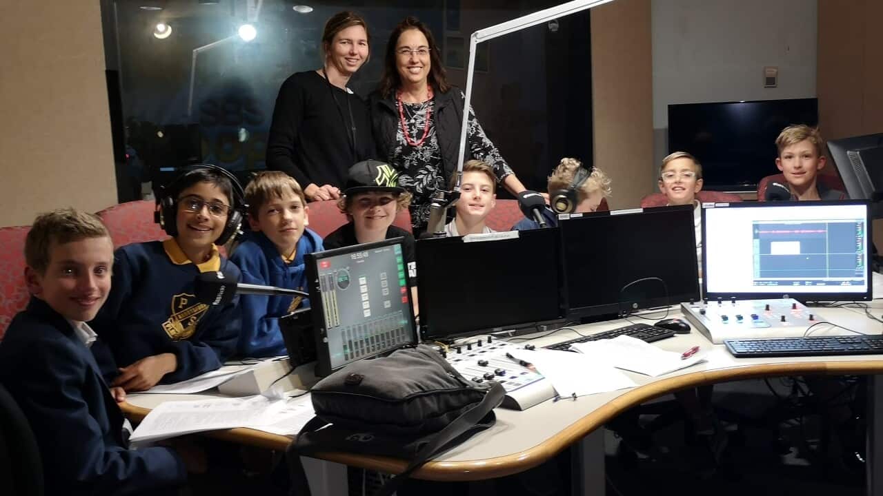 Das Hörspiel-Team im SBS Studio