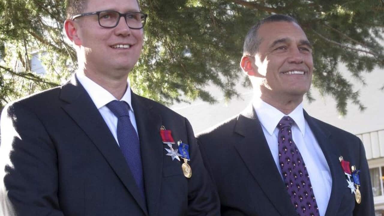 Richard Harris (L) and Craig Challen (R)