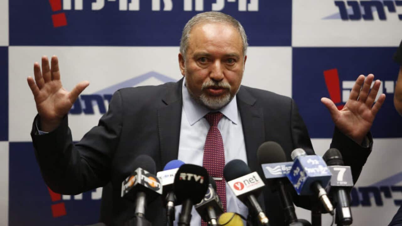 Former foreign minister Avigdor Lieberman