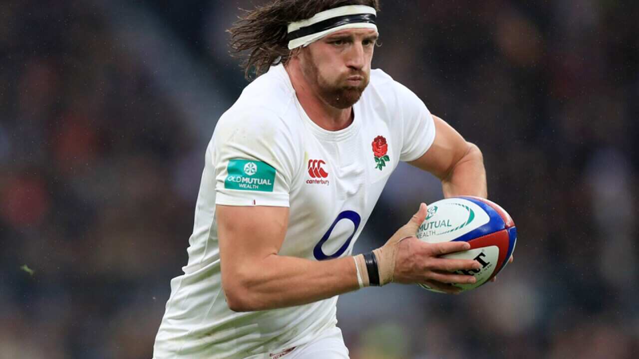 England's Tom Wood