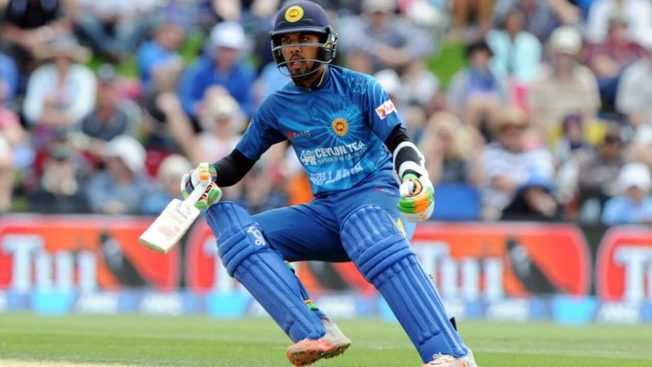 Sri Lankan cricketer Dinesh Chandimal