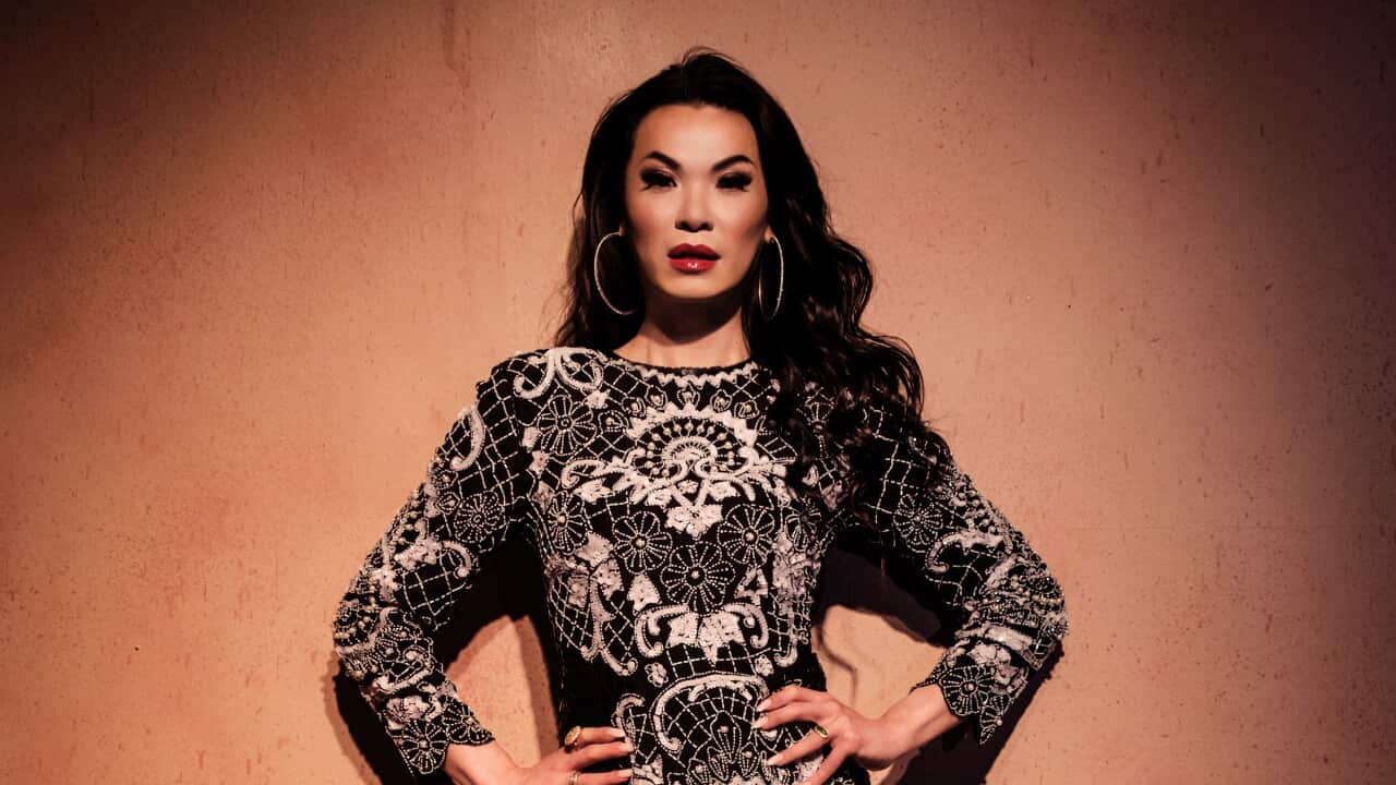 Suzy Wrong portrait shoot at New Theatre, Newtown NSW.