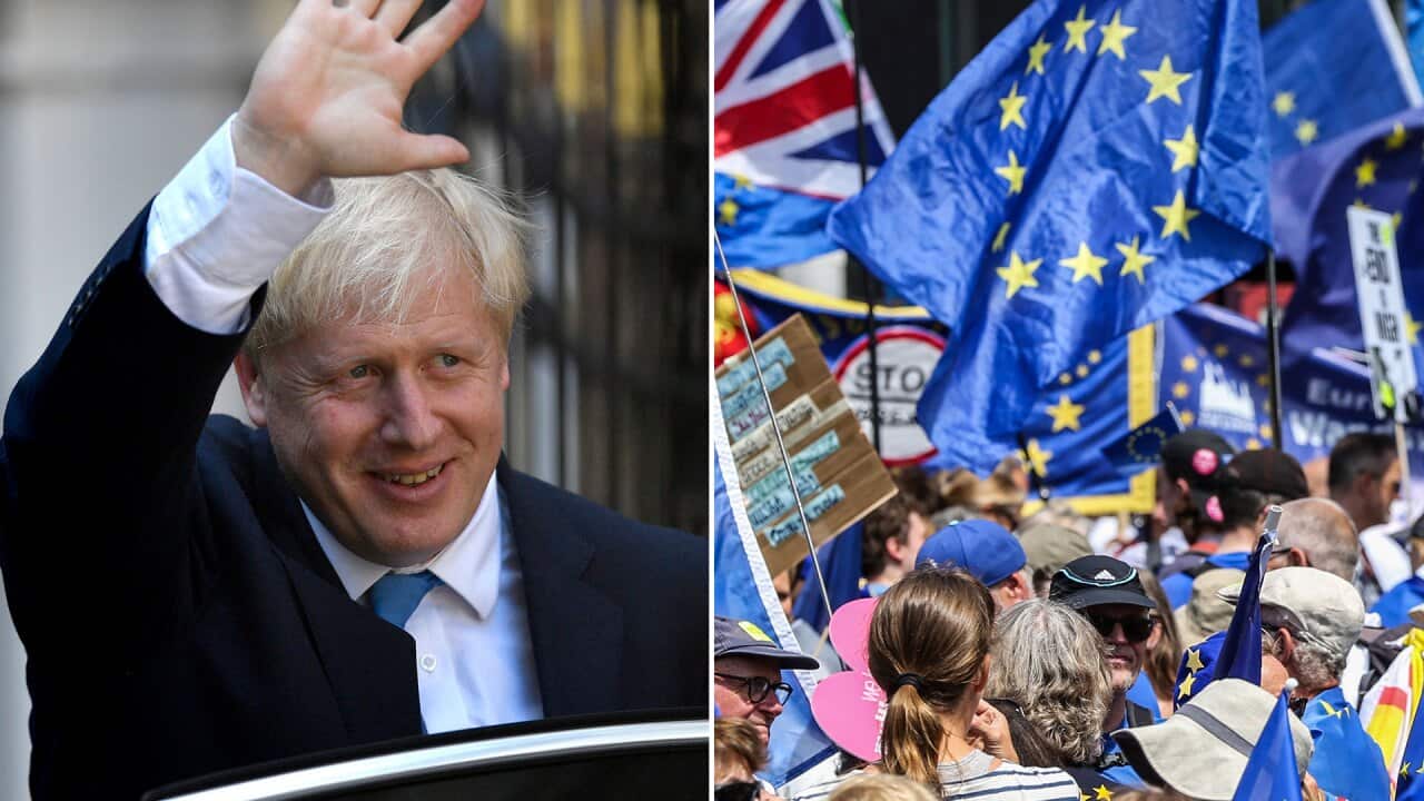 British PM Boris Johnson says he’s confident of breaking up with the EU soon.