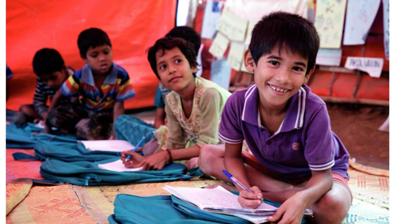 Rohingya children