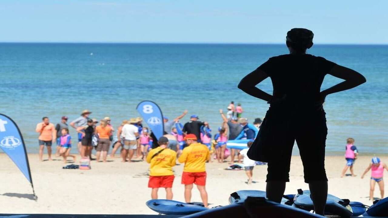 Surf Lifesaving Club on the beach