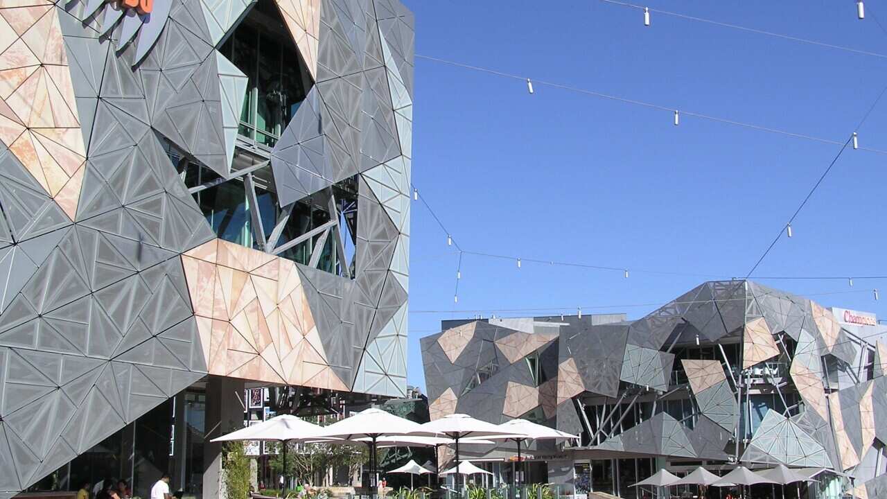 Melbourne Federation Square SBS building