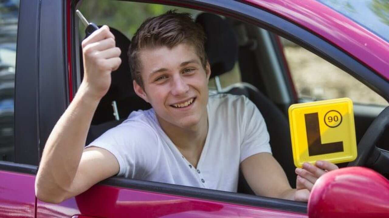 Learner Driver With Keys