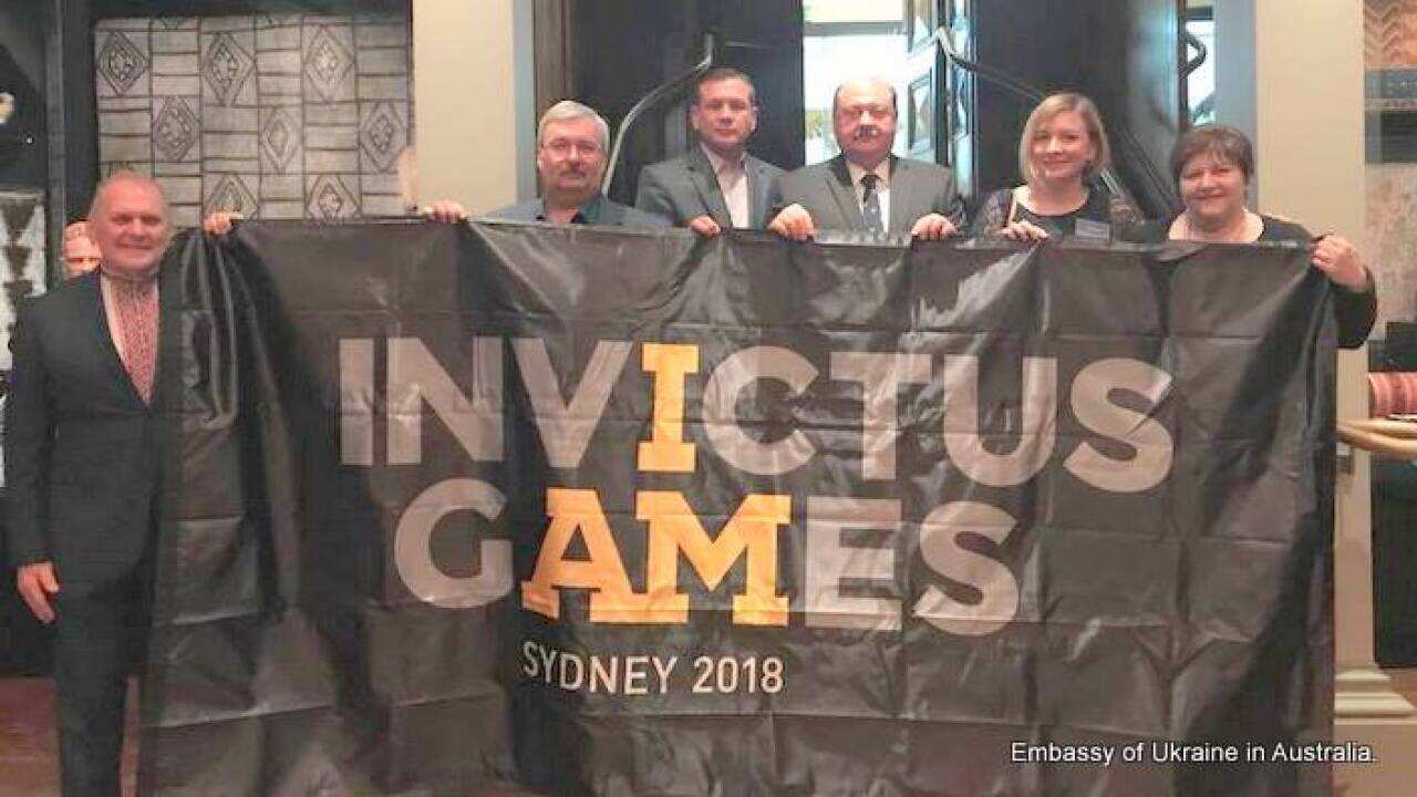 Ukrainian delegation, Embassy of Ukraine in Australia.